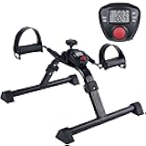 Vaunn Wrist Arm Leg Strengtheners Pedal Exerciser with Electronic Display for Indoor Exerciser and Physical Therapy