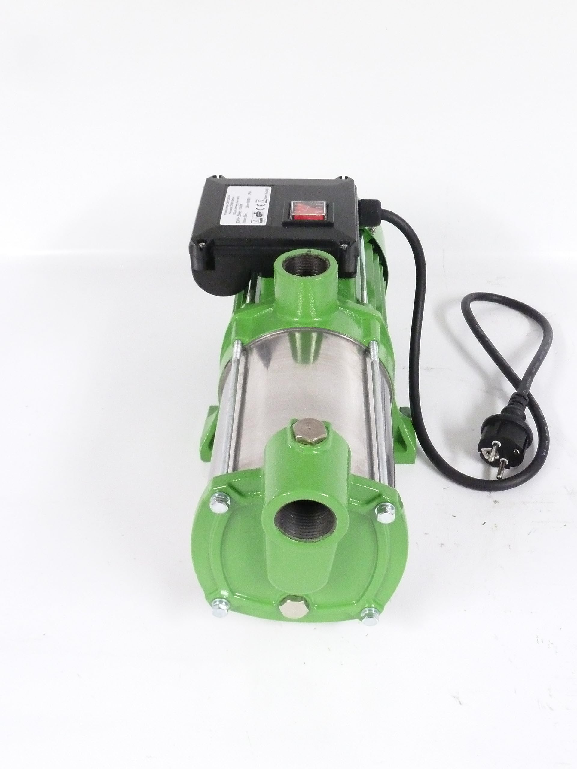 Gartenpumpe Edelstahl 1300 Watt 5,5 Bar 6000 L/h Kreiselpumpe Pumpe Hauswasserwerk