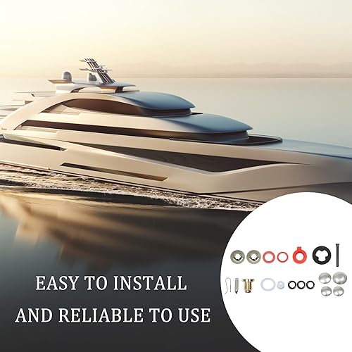 Miniatura 4 de 2 kits de reconstrucción de carbohidratos de carburador y flotador para Johnson Evinrude 50 55 60 HP