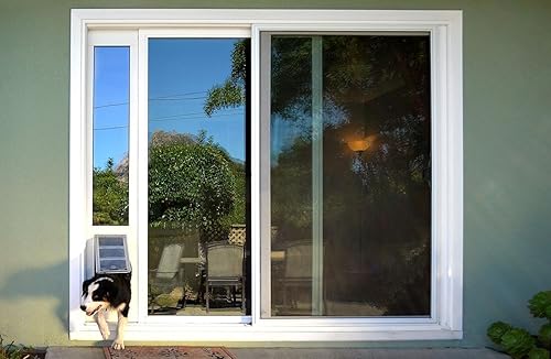 Miniatura 5 de Endura Flap Panel térmico 3e  Puerta de mascotas para puertas corredizas de vidrio  Puerta de perro para clima frío  Rango de altura ajustables 75 a