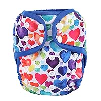 Vista 37 de Pañal para bebé, talla única, 8 libras a 36 libras (búho conejo zorro)