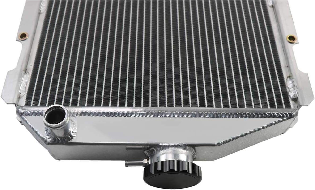ECMRAD 2 Row Tractor Aluminum Radiator for John Deere 850 900HC 950 Replaces OE# CH19293,CH12622,CH14024