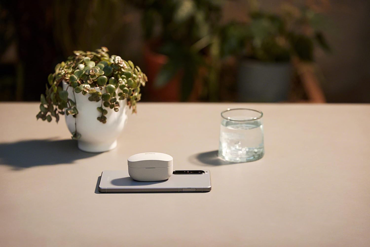 sony truly wireless noise cancelling headphone optimised for alexa and google assistant with built in mic for calls bluetooth connection wf 10