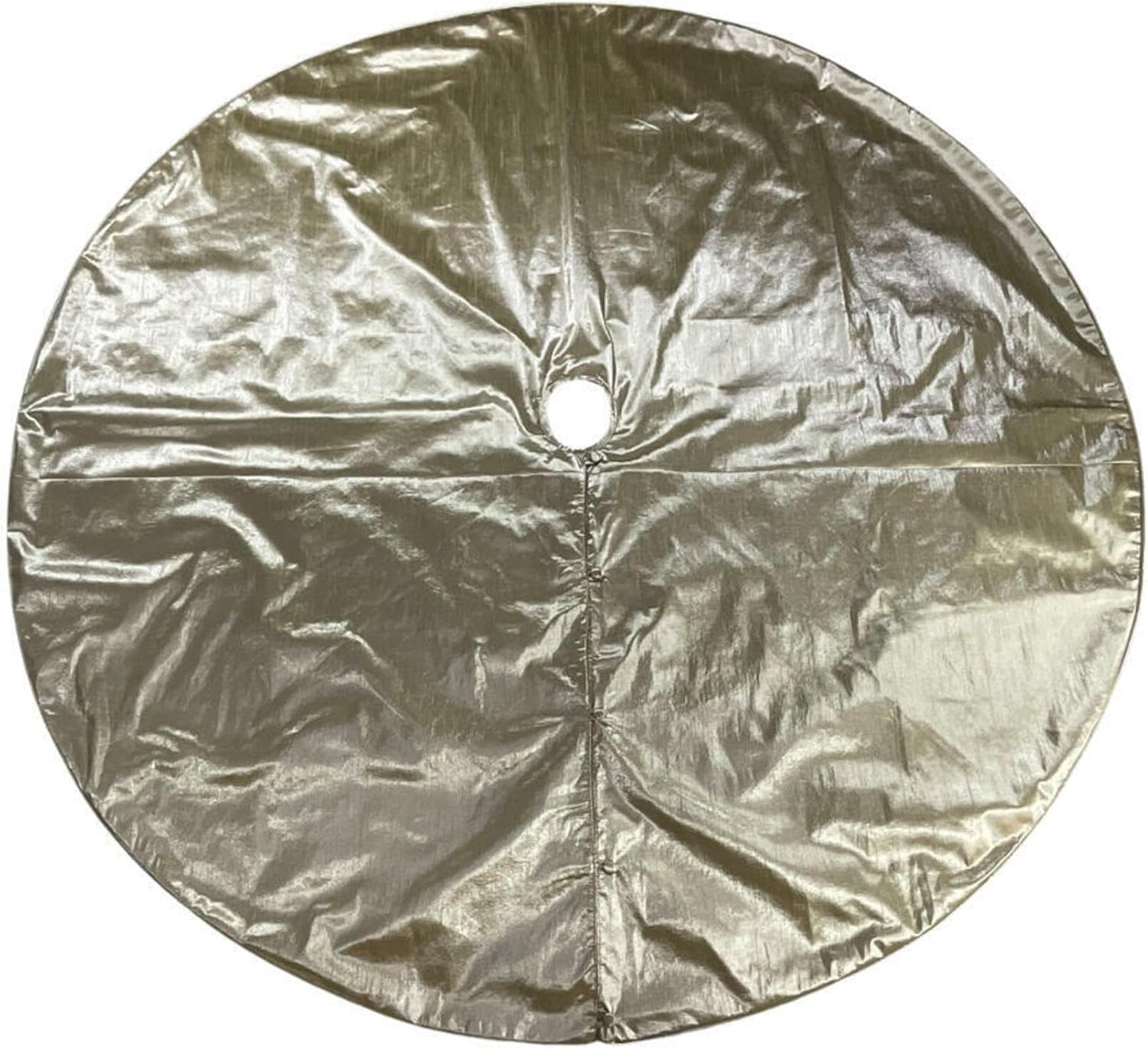 Vickerman 84" Gold Metallic Christmas Tree Skirt