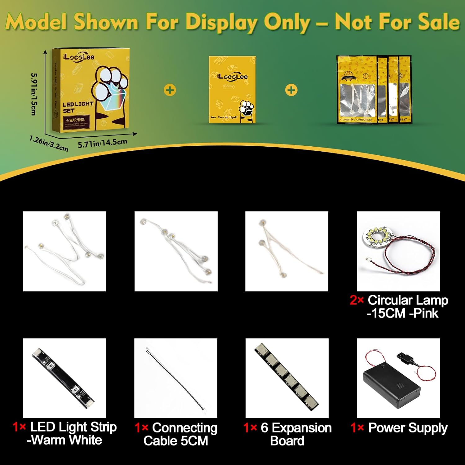 Light kit Compatible with Lego 21365 Love Birds - No Model Only Lights, LED Lighting Accessories Compatible with Lego 21365 Lovebirds