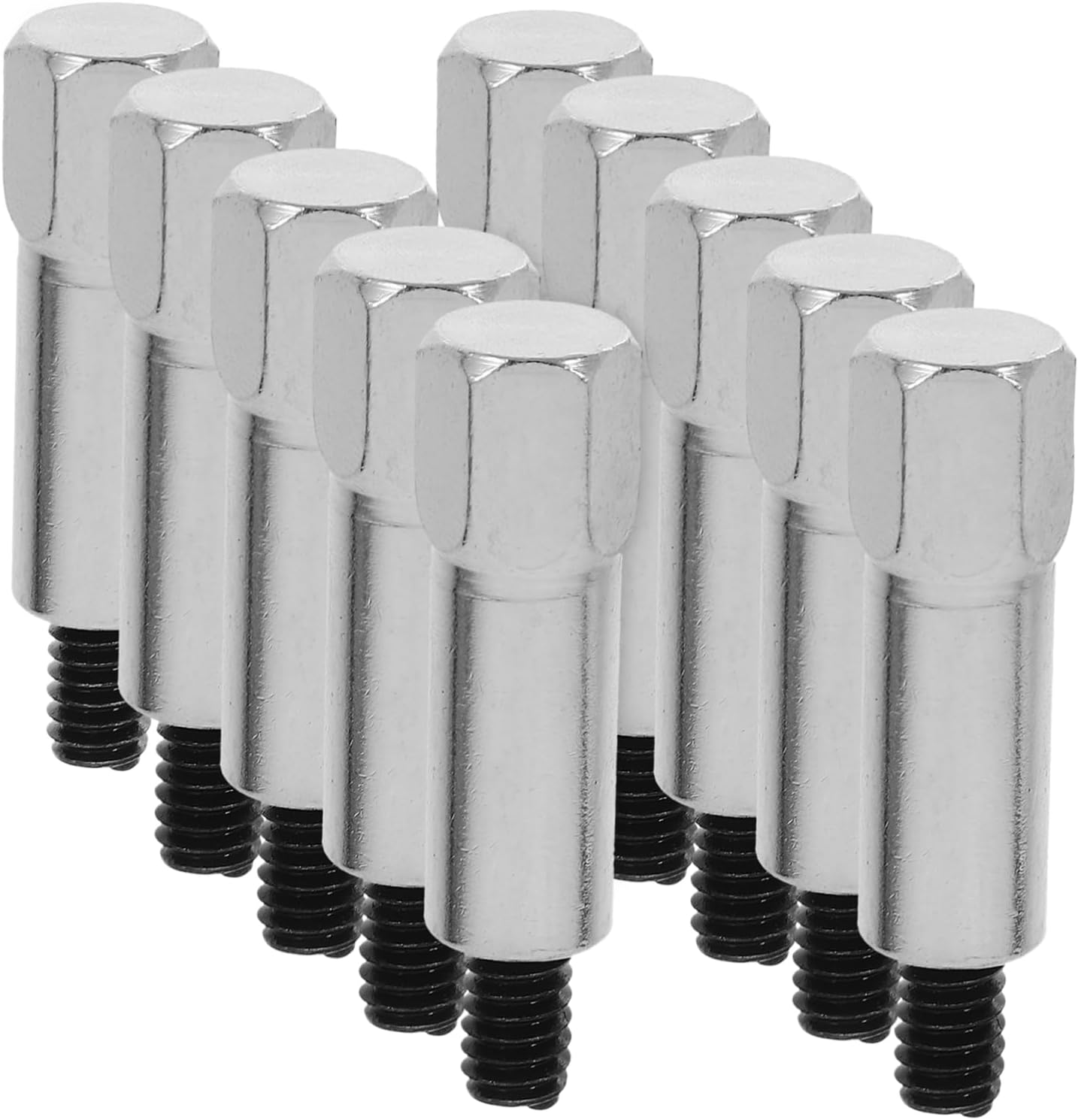 10pcs Valve Cover Bolts Kit for Sbc Engines Thread Replacement Steel Engine Fasteners for Installation and Maintenance