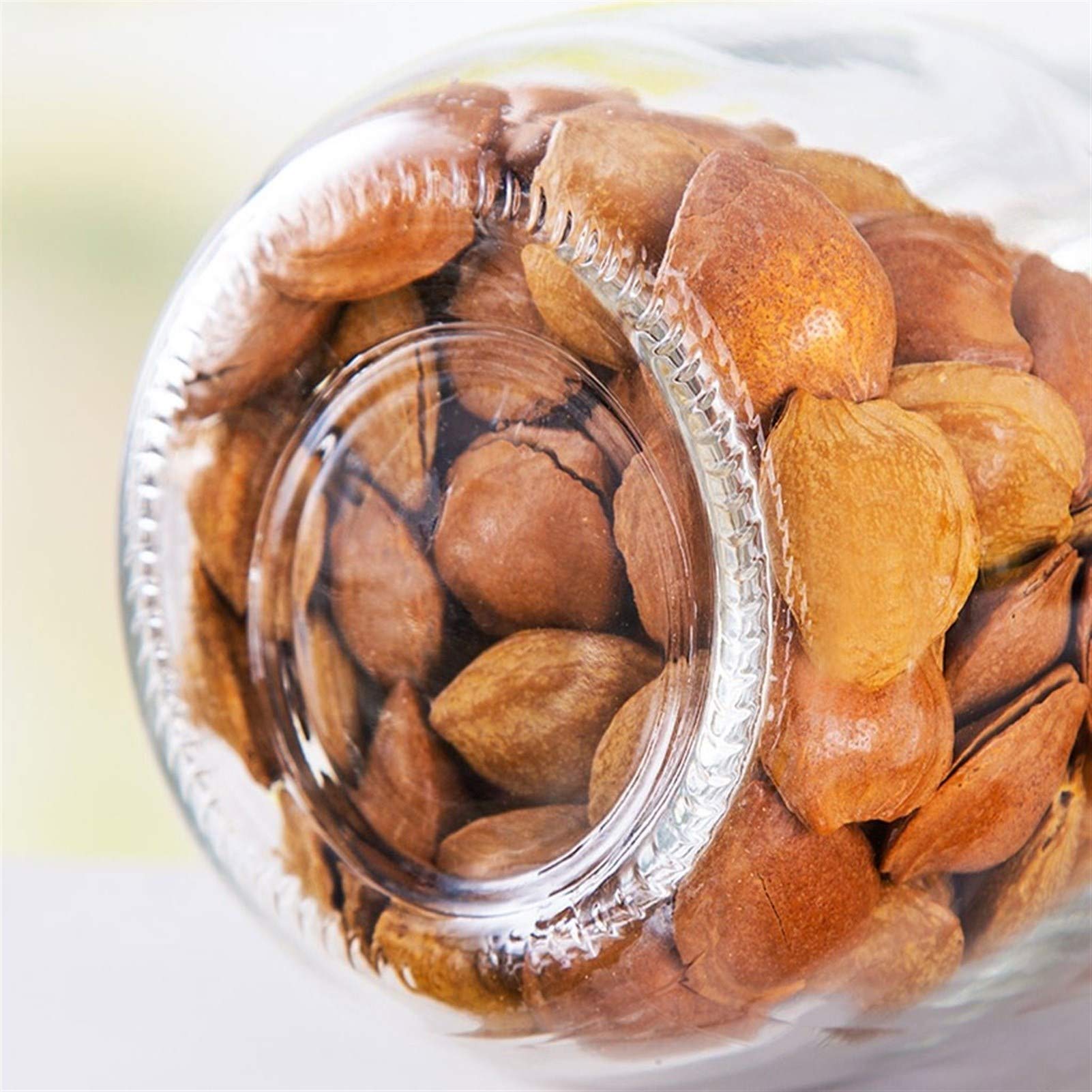 Botes para Alimentos Tarro 2 Piezas de Almacenamiento de Vidrio, con Tapa hermética, de Boca Ancha de Cocina envase de alimento, conservando Jam, Especias, café, azúcar Botes Herméticos