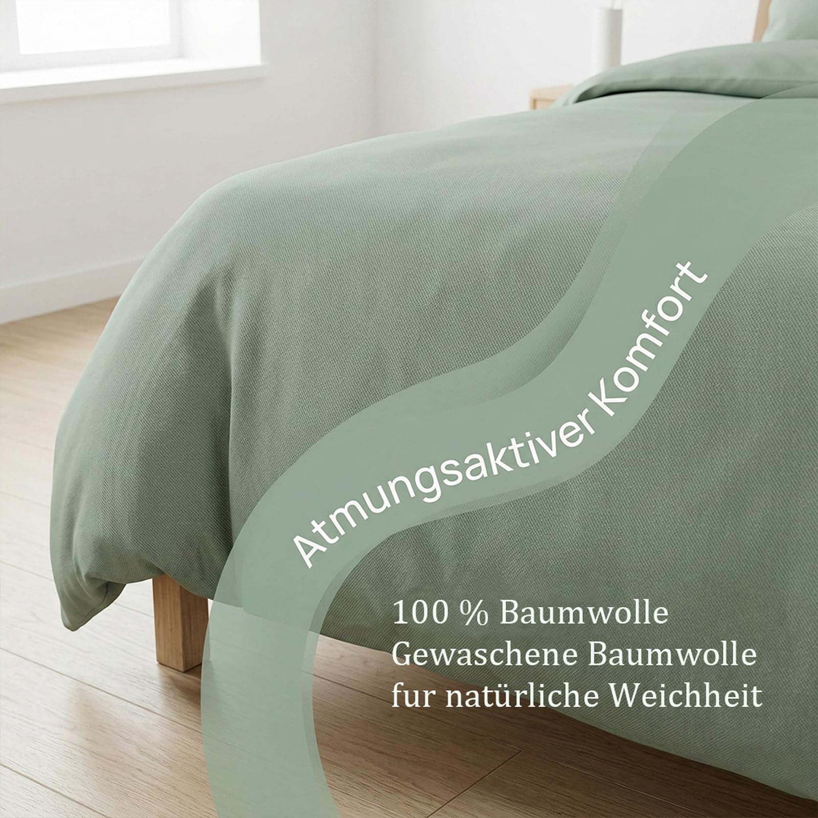 Bettwäsche 180 x 220 cm Doppelbett Bettbezug