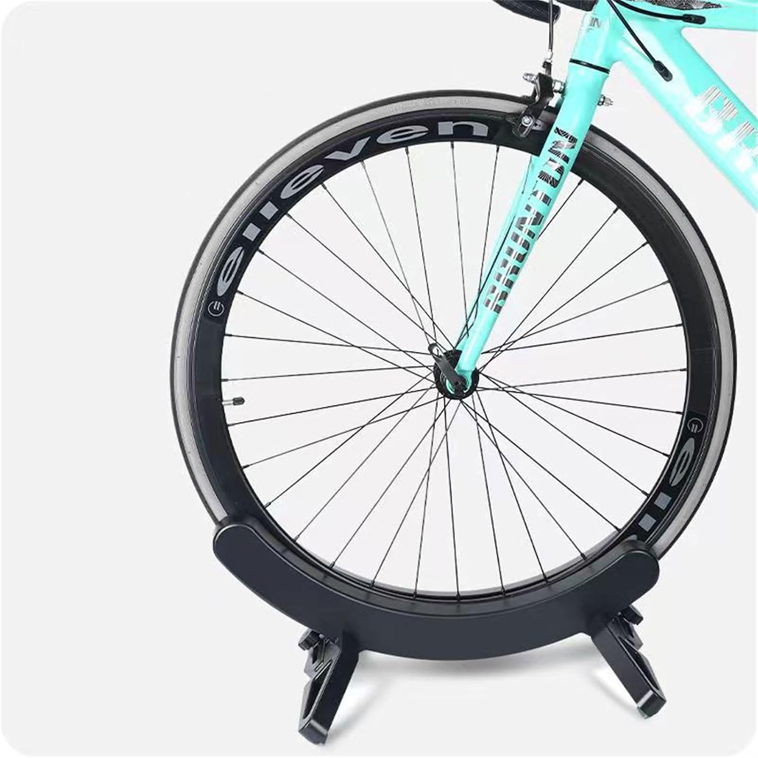 Indoor Bikes Parking Stand Adjustable Width Floor Stand Rack Bicycles Storage Display Stand Garage Road Bikes Rack Floor Stand Adjustable Widely, Black