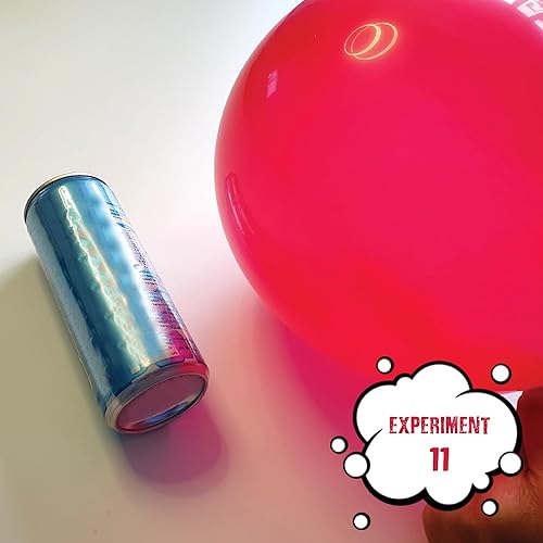 Miniatura 4 de Kit de ciencia de laboratorio de electricidad estática de Einstein para niños. STEM para niños y niñas de 8 años en adelante. 15 experimentos