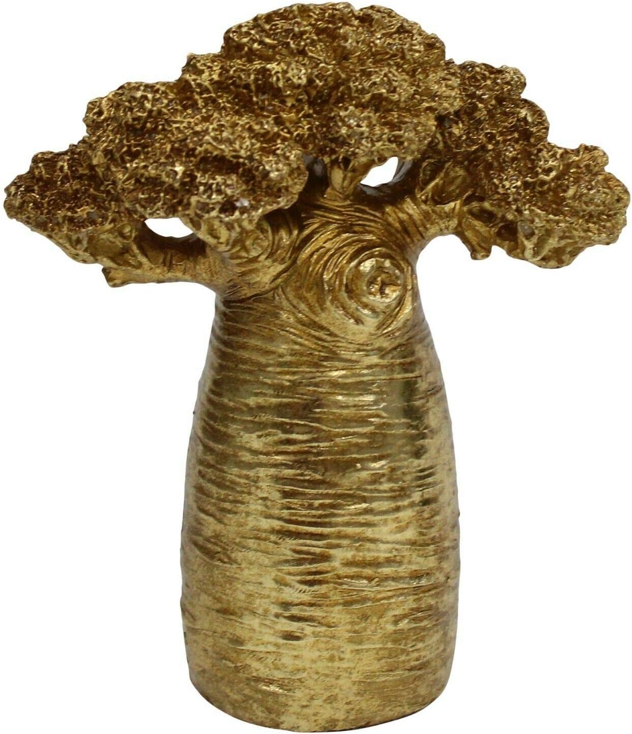 Baobab 19cm Gold Fireplace Tree