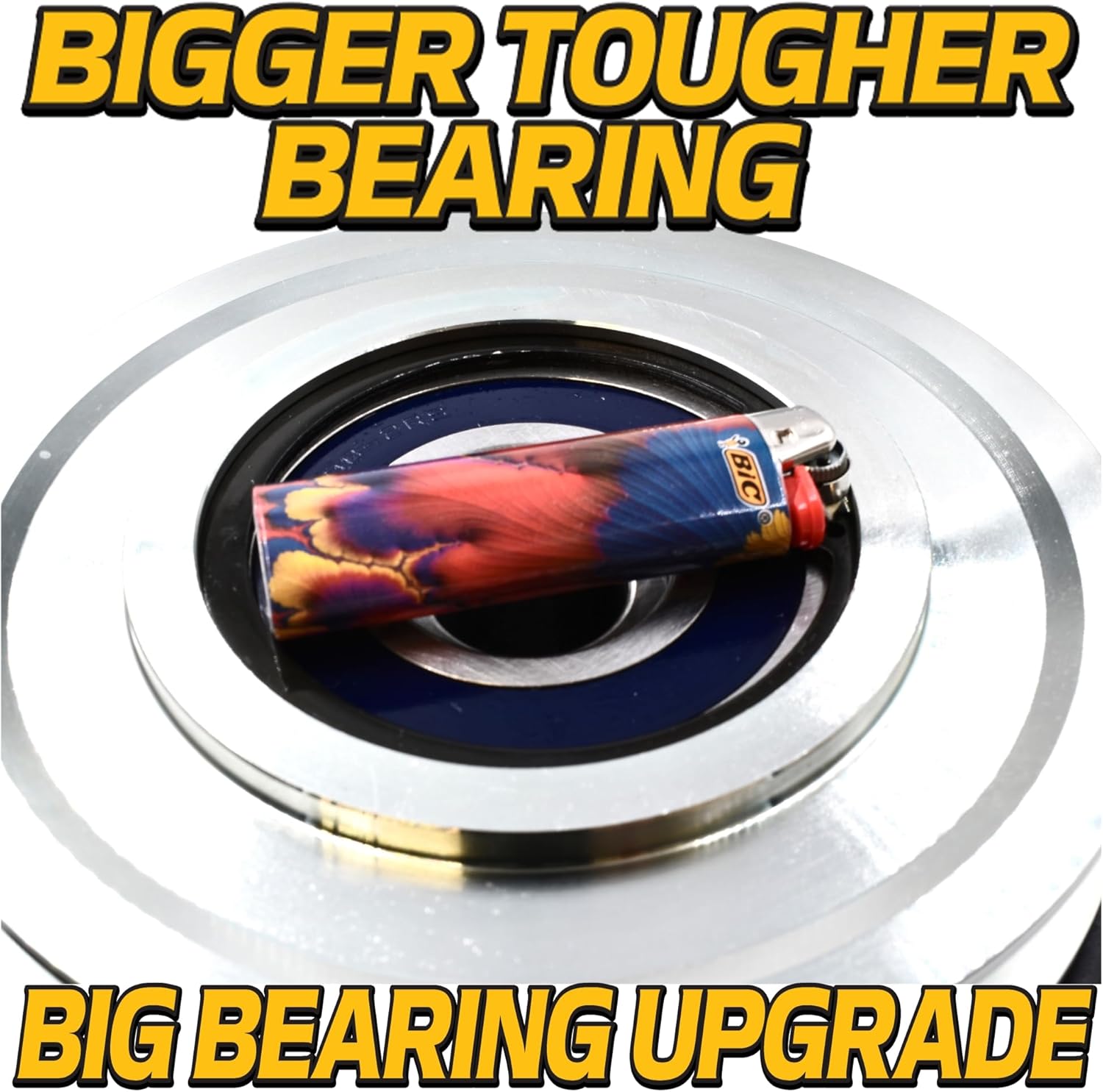 HD Switch 107-9061 HiTorque 300ft-lbs (OEM 250) BIGBearing Billet Pulley Electric PTO Clutch w/Replaceable Bearings fits Toro Groundsmaster 3280-D 3320 Serial No.250000001 & Up Groundmaster Lawn Mower