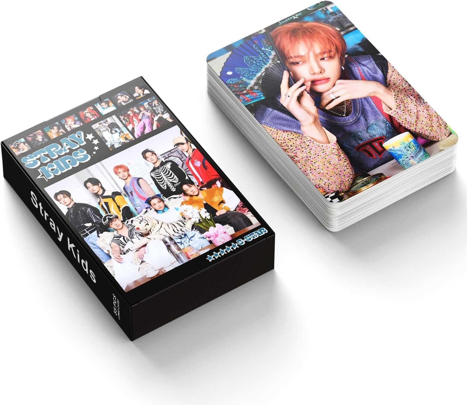55pcs Set Kpop Stray 5- Star Photocards Small Card Lomo Cards Fans Gift