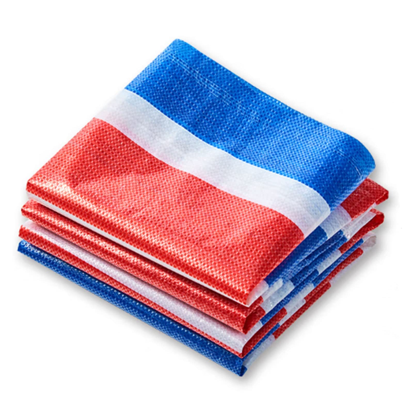 Bâche imperméable robuste contre l'humidité bâche à bande de couleur PE