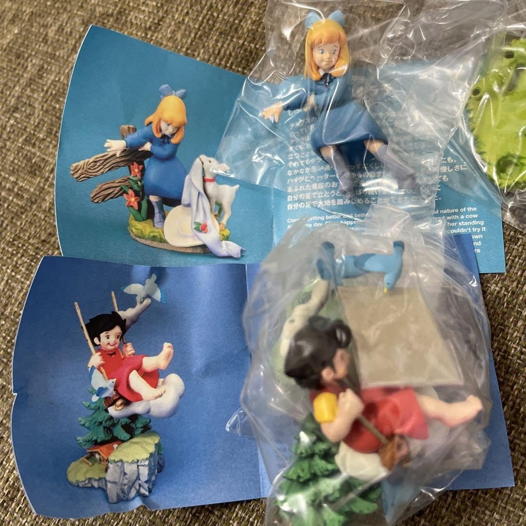 Amazon.co.jp: 匿アルプスの少女ハイジ 復刻版 ハイジのガチャ 2種