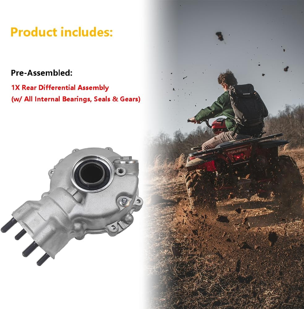 Rear Final Gear Differential Assembly | Fit for Honda Fourtrax 300 TRX300, TRX300FW 4x4 1988-2000 | 41300-HC4-000