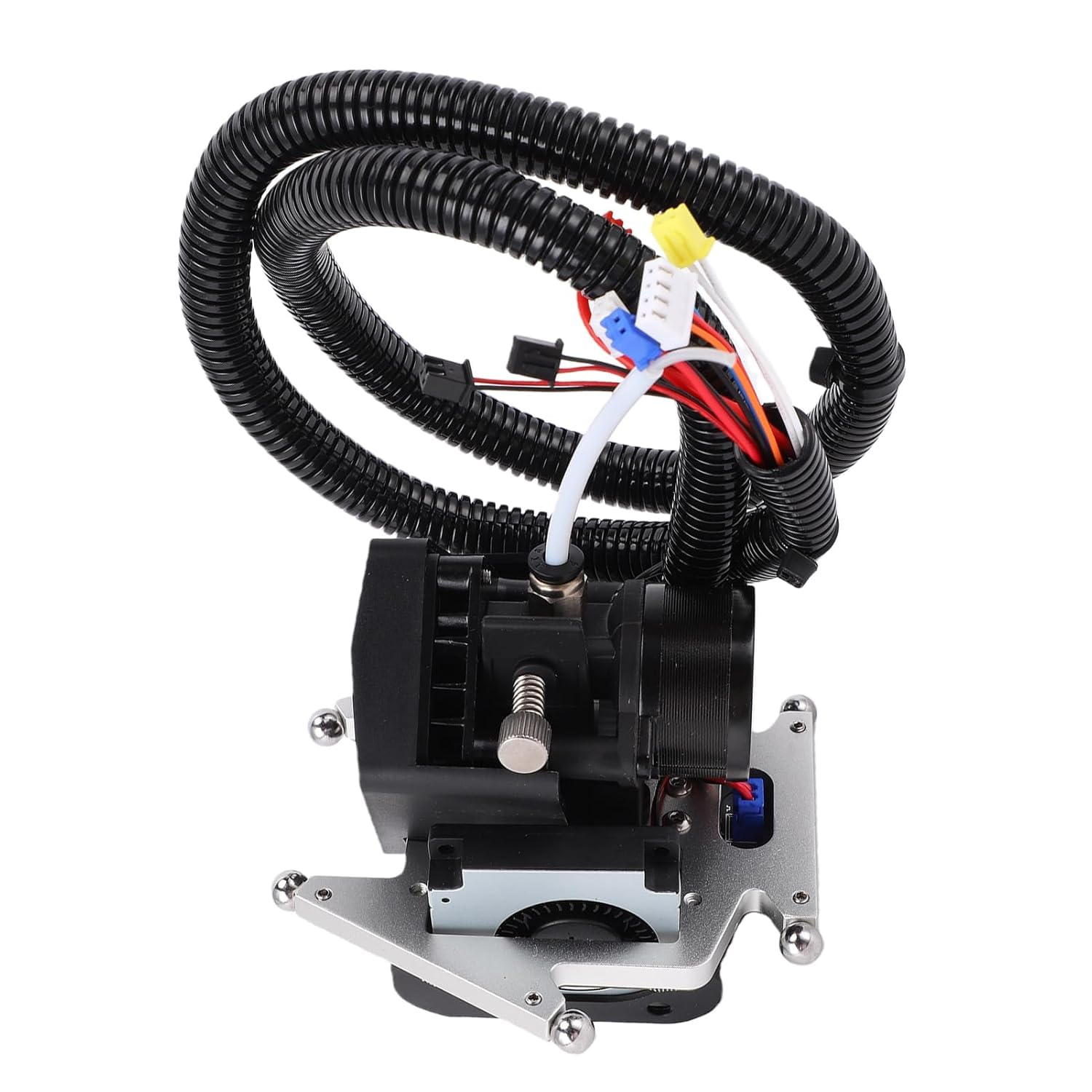 V400 3D-Drucker-Effektor, kompatibel mit FLSUN V400 3D-Drucker, 3D-Drucker-Werkzeugkopf mit Dual-Gear Direct Drive Extruder, Kühlventilatoren, verbesserte Ersatzteile für V400