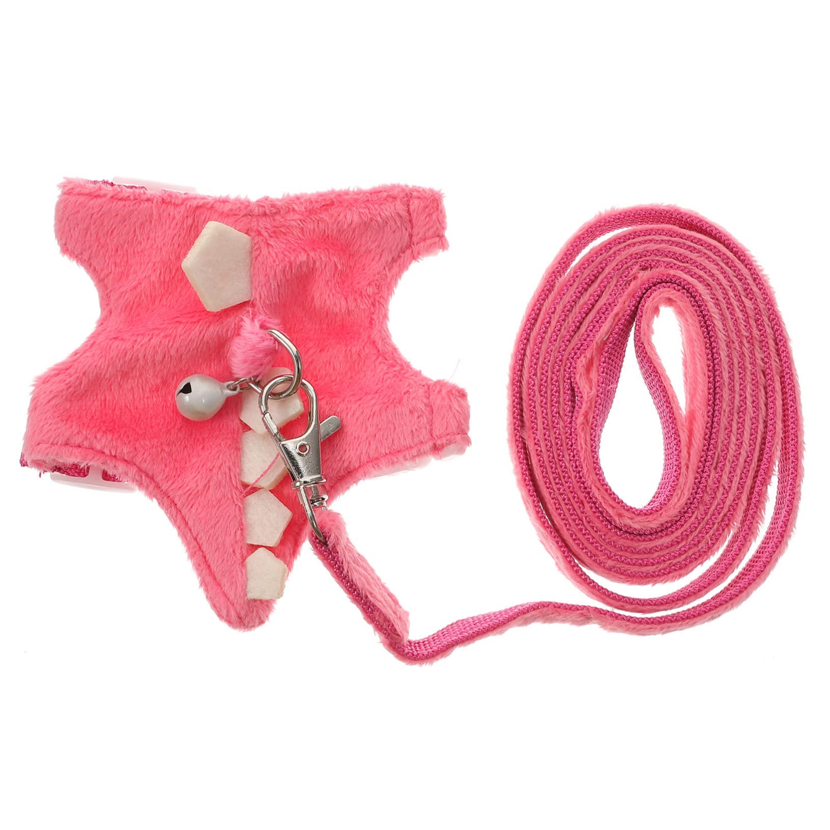 ibasenice Comfortable Ferret Harness Leash Dragon Design for Pets for Outdoor Walking and Year Use Easy One Hand Operation Chic and Fashionable Style