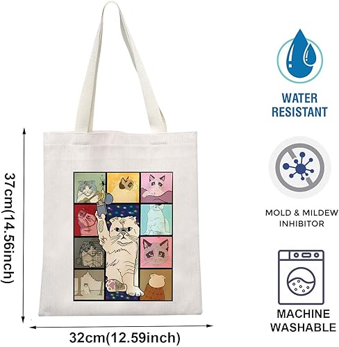 Miniatura 2 de TOBGBE Bolsa de lona de viaje estética de música para cantante, cubierta de álbum, mercancía de regalo para los amantes de la música