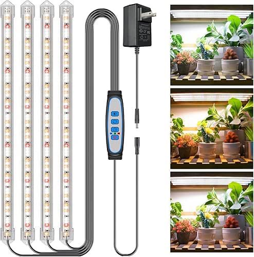 Grow Lights for Indoor Plants, 16" Full Spectrum Plant Grow
