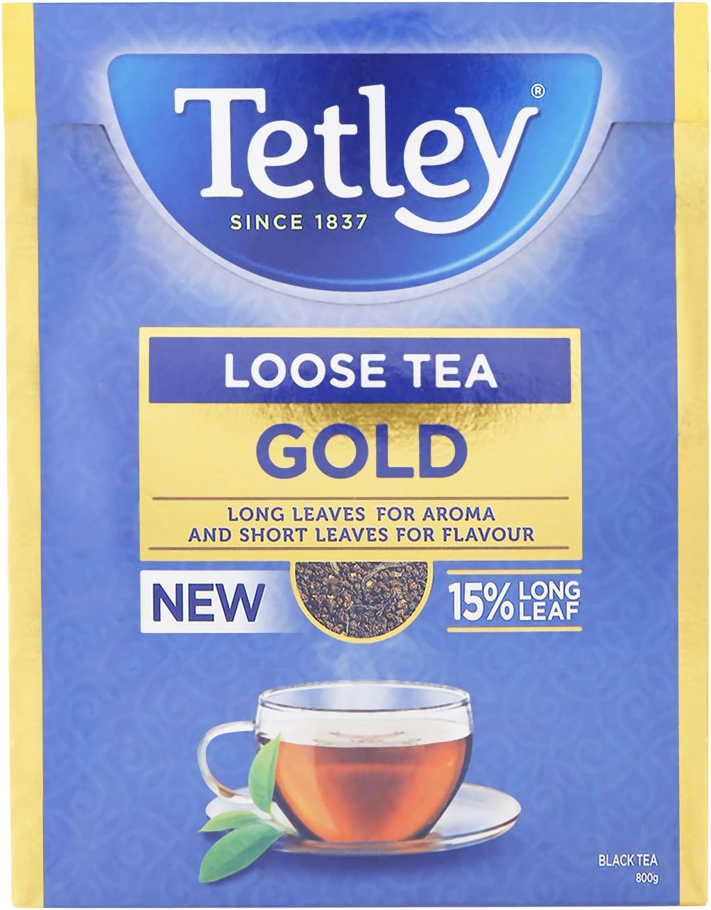 Tetley Gold Loose Black Tea, 800 g