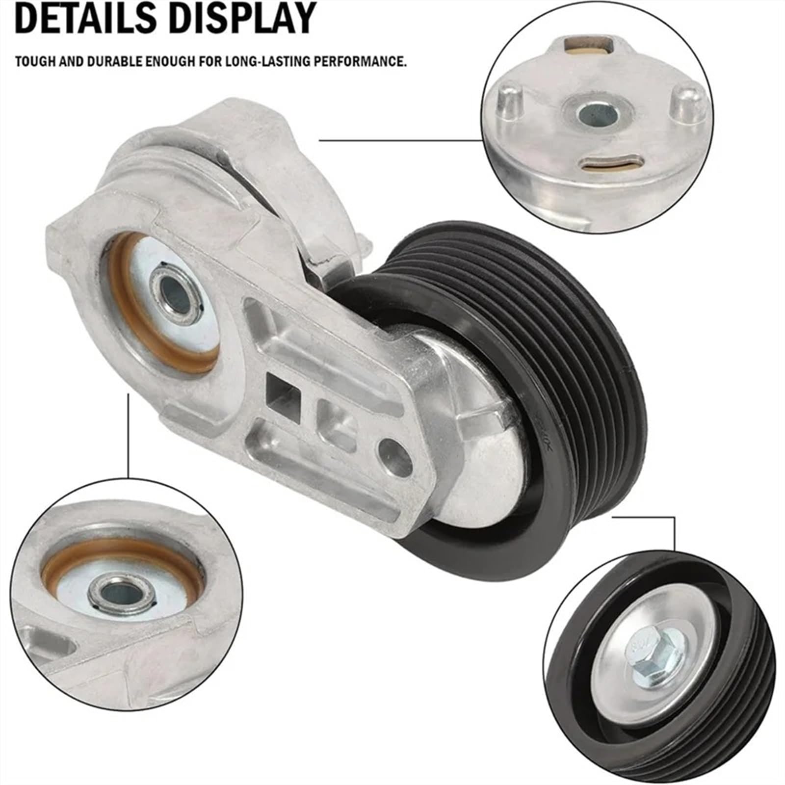 Spannrollen-Baugruppe für Dodge Ram 1500, 2500, 3500 (2003–2008) – Ersetzt 53032130AA, 53032130AC, 38058 Kit, 38382 Antriebsriemen-Spannrollen-Baugruppe