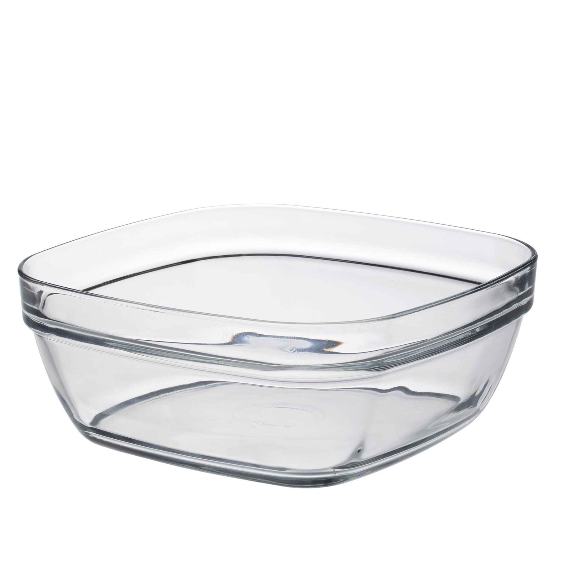 Duralex LYS Carré Bowl 20x20cm, 1950ml, Stackable, 1 Bowl