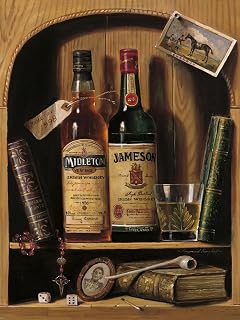 Wall Art Print Jameson Irish Whiskey by Raymond Campbell, 12" x 16"