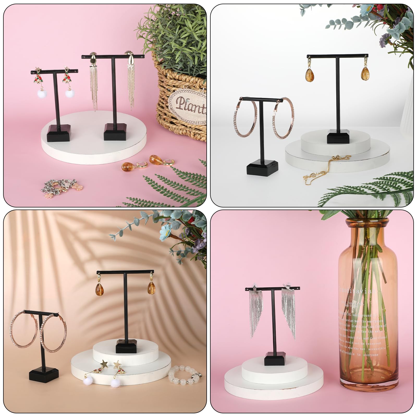 Uonlytech Boîte De Rangement Transparente Pour Bijoux Avec