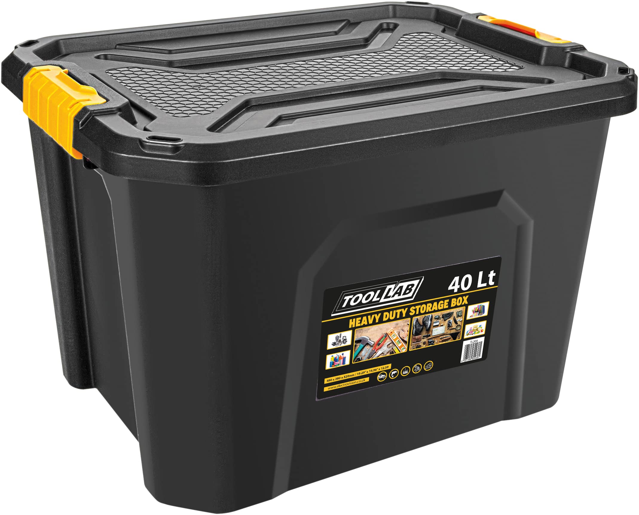 Storage Box with Clip on Lid TL204
