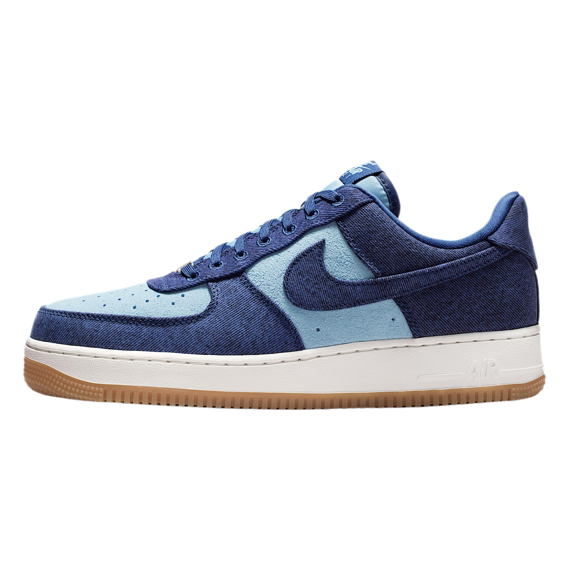Air Force 1 '07 LV8 Denim Men's Shoes (Navy/Worn Blue/Summit White/Navy)