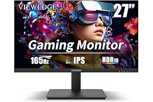 27" 1440p HDR 165Hz Gaming Monitor