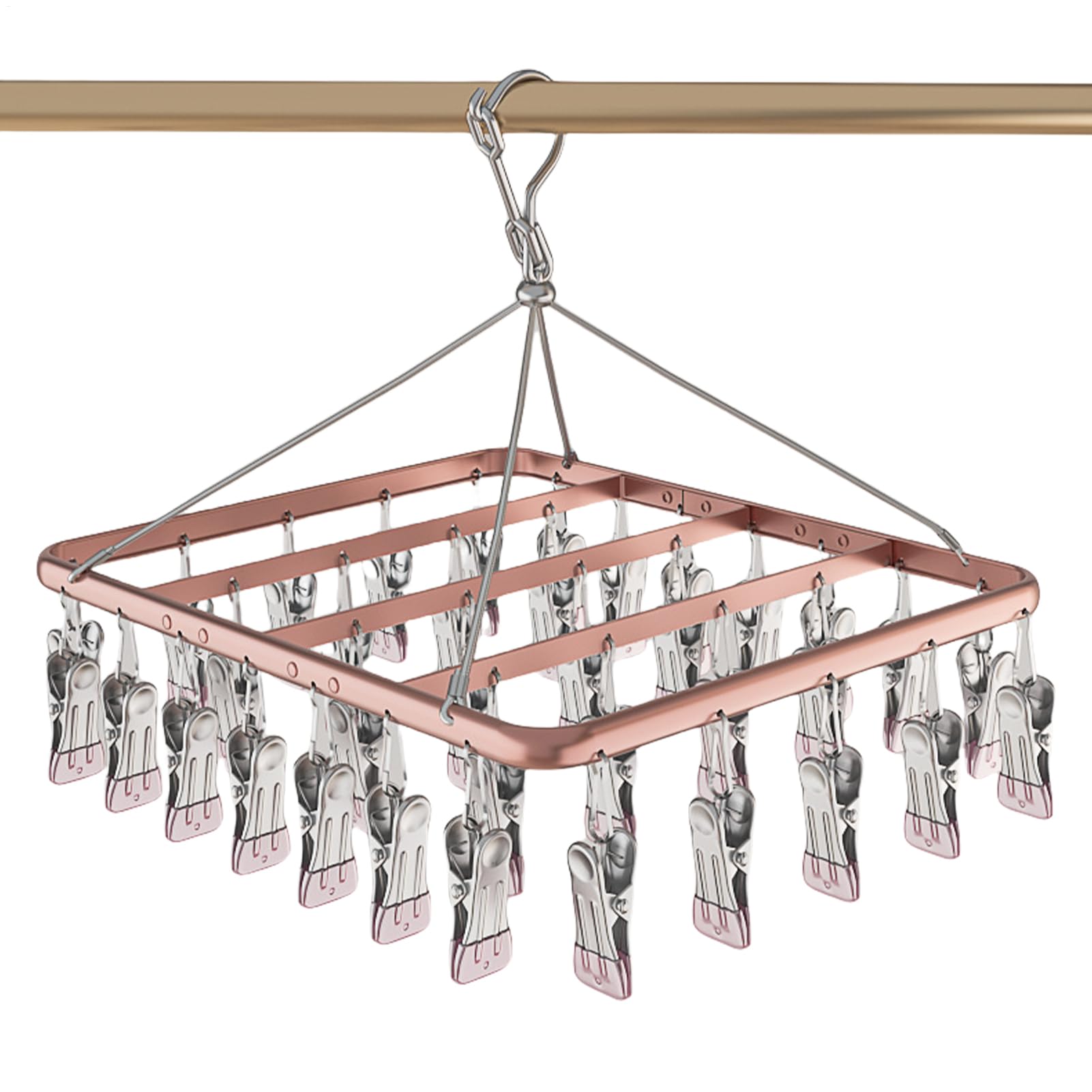 Sèche-linge pour chaussettes compact pour optimiser l'étendoir à linge