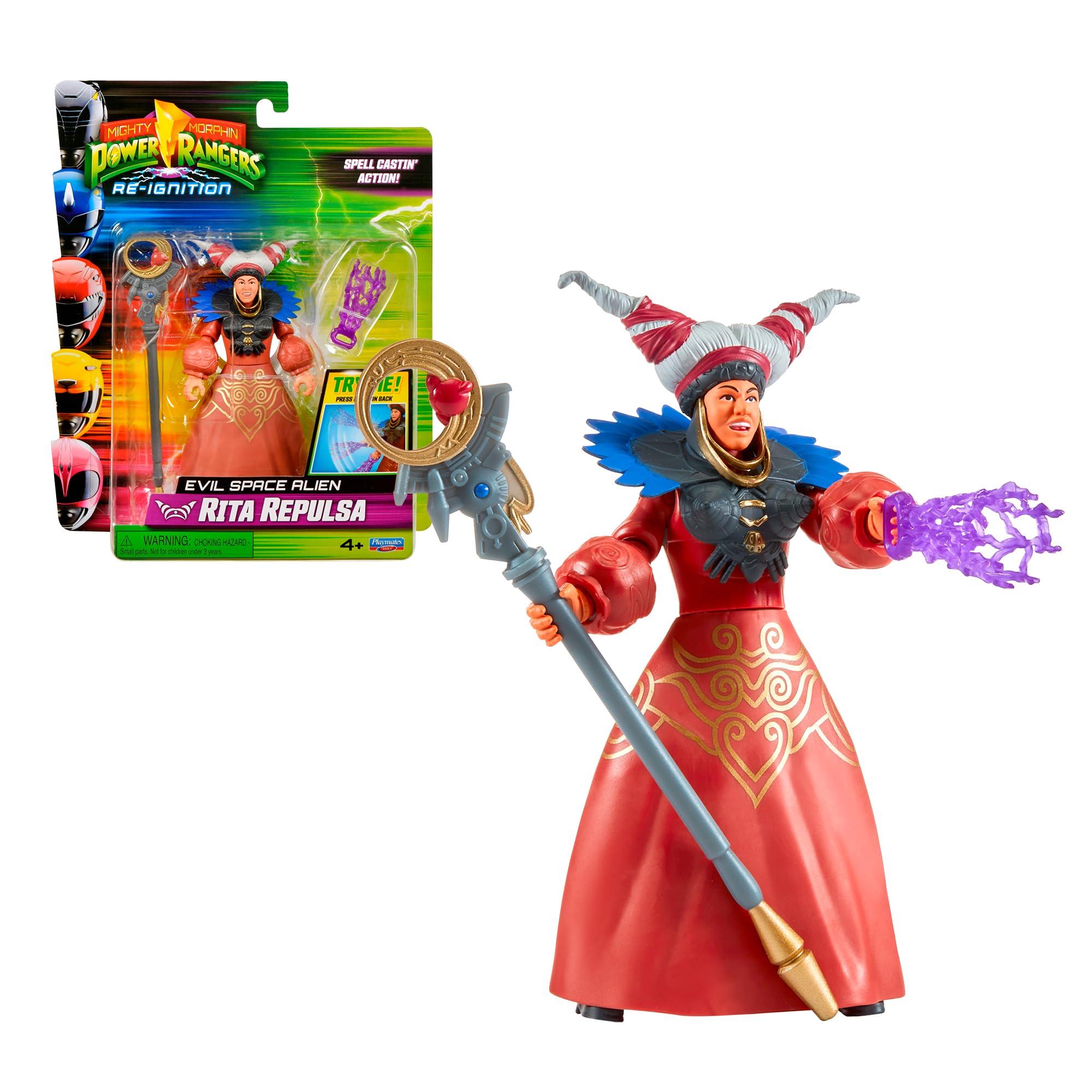 Bizak Power Rangers Villanos Rita Repulse Figures (62518041-1)