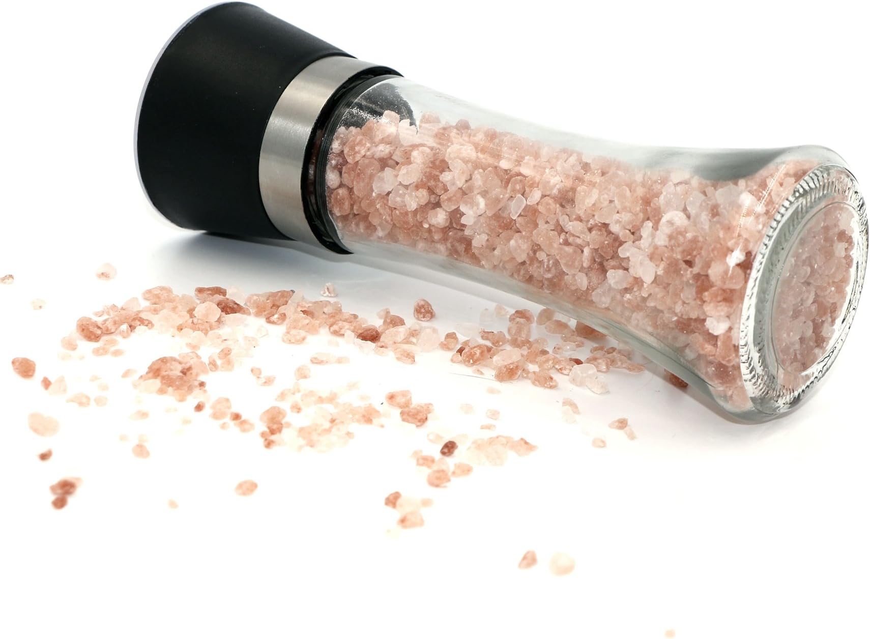 Himalayan Pink Salt with Grinder -- By HijiNa Salt Inc, 7.05Oz(200g) (2)