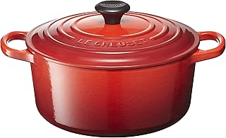 Le Creuset Signature Enameled Cast-Iron 3.5 Quart Round French (Dutch) Oven, Cherry - coolthings.us