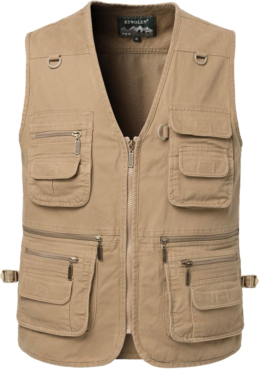 Mens Fishing Vest Outdoor Safari Travel Gilet Multi Pocket Hunting Summer Photo Vests