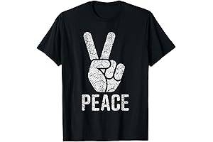 Unisex Peace Sign T-Shirt: Embracing the Spirit of Peace