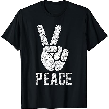 Unisex Peace Sign T-Shirt: Embracing the Spirit of Peace