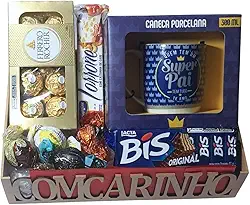 Cesta Super Pai para Presentear o Pai, Dia dos Pais, Aniversário