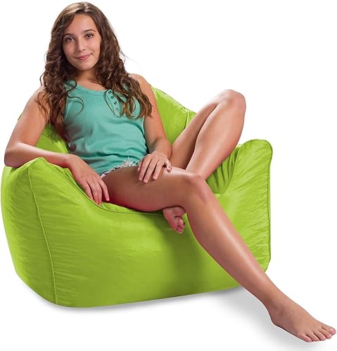 Miniatura 285 de Posh Creations Puf estructurado cómodo para jugar, leer y ver la televisión, Malibu Lounge, tela de lona para colorear, criaturas Criaturas de tela