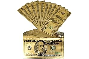 100 Dollar Gold Bill Envelopes