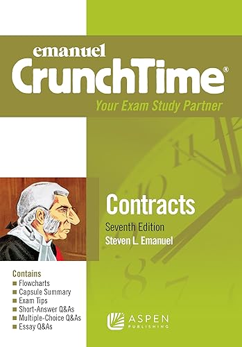 Emanuel CrunchTime for Contracts (Emanuel CrunchTime Series)
