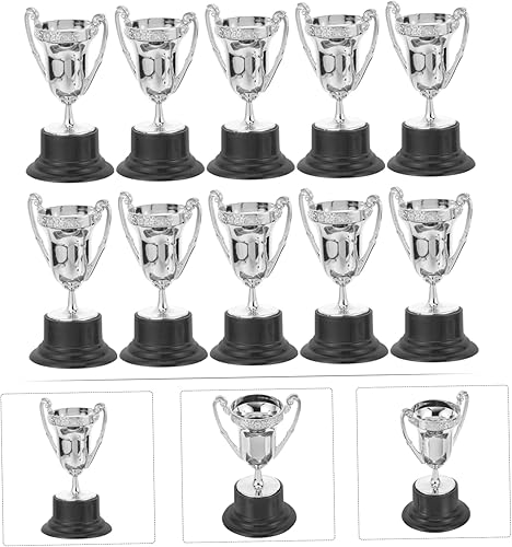 Miniatura 8 de EXCEART 10 trofeos de trofeos para adultos, disfraz de baloncesto, trofeos de fútbol, trofeos de premio, juguetes a granel para niños, trofeos para