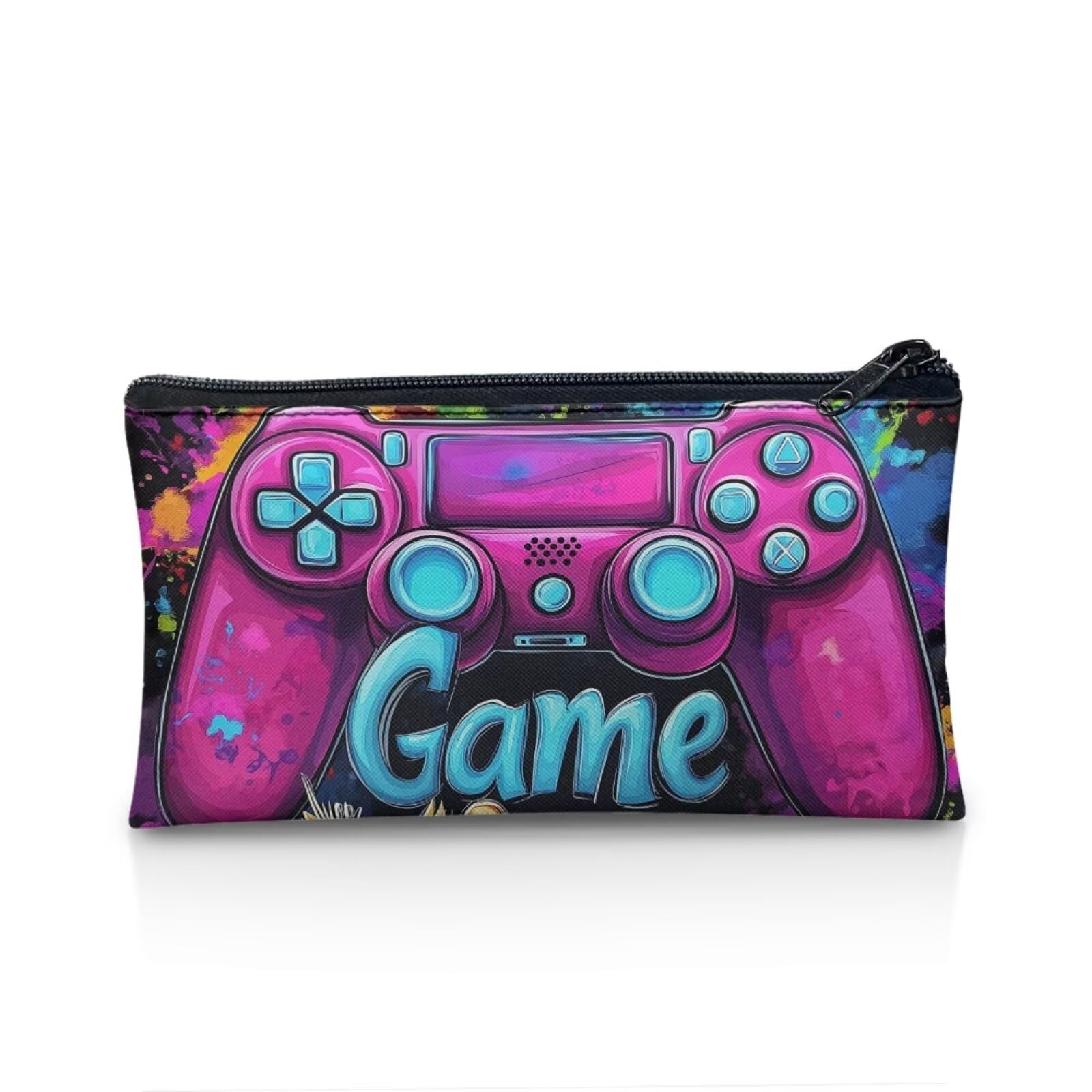 Wnbucioht Cute Game Queen Pencil Case Pen Bags for School Kids Children Big Capacity Stationery Organzier Pencil Box Pencil Pouch Holder for Teens Adults School Office Supply โ image 1