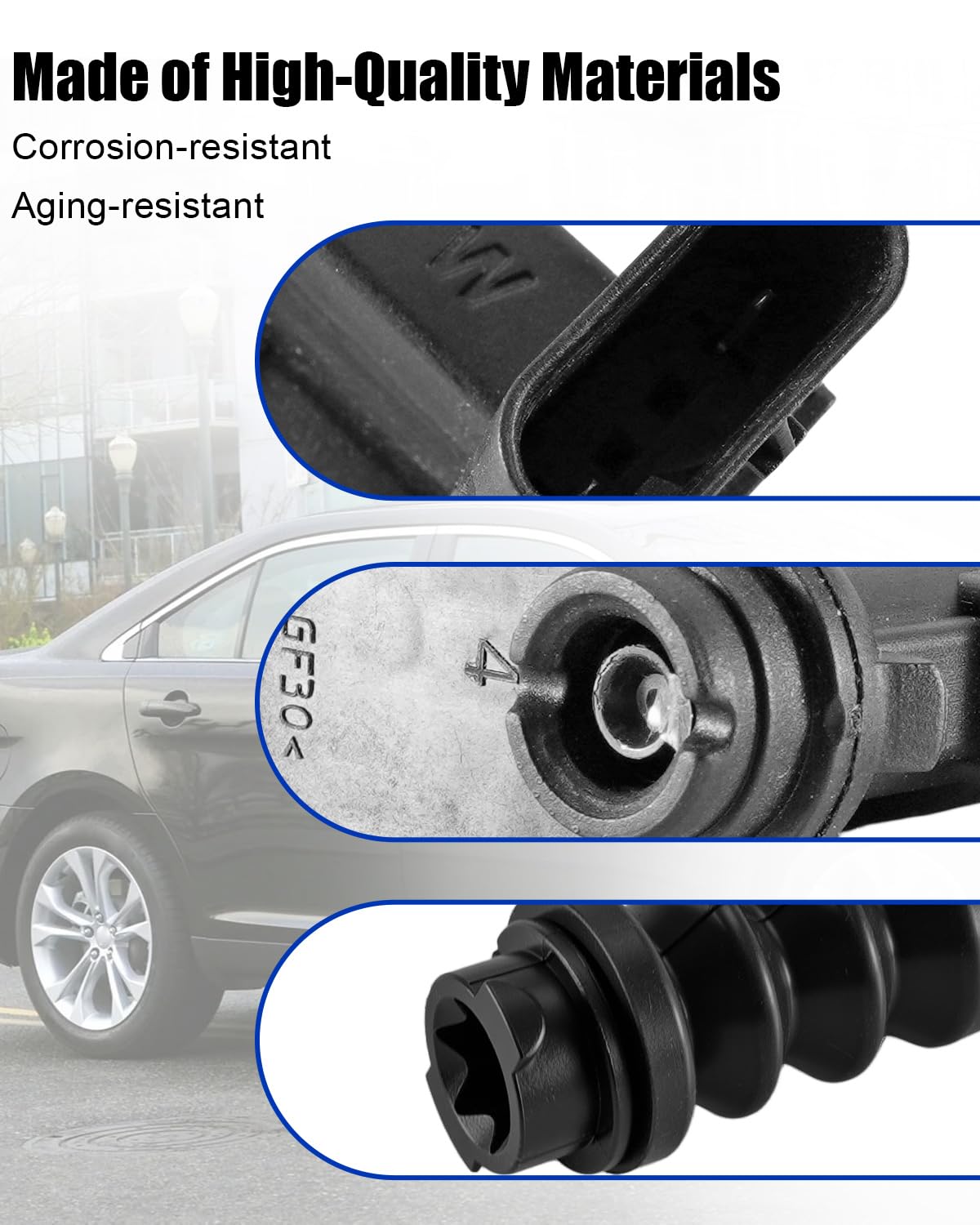 Automobile Fuel Flap Lock Actuator Motor Compatible with Ford Edge Galaxy for Ford Escort Taurus 2015-2021 Replace FP53-220A20-AB FP53220A20AB FP53-220A20-AA FP53220A20AA