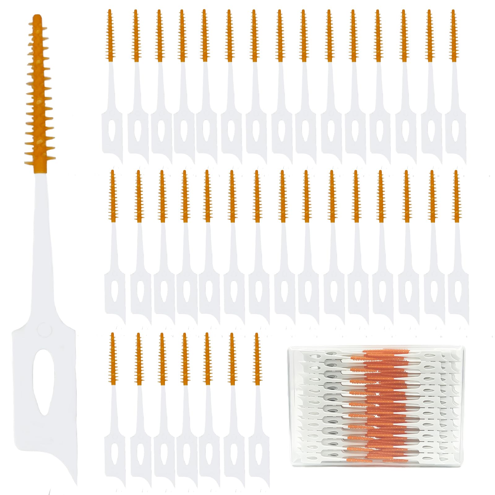 300 Pack Dual-Use Interdental Brushes,Disposable Dental Picks