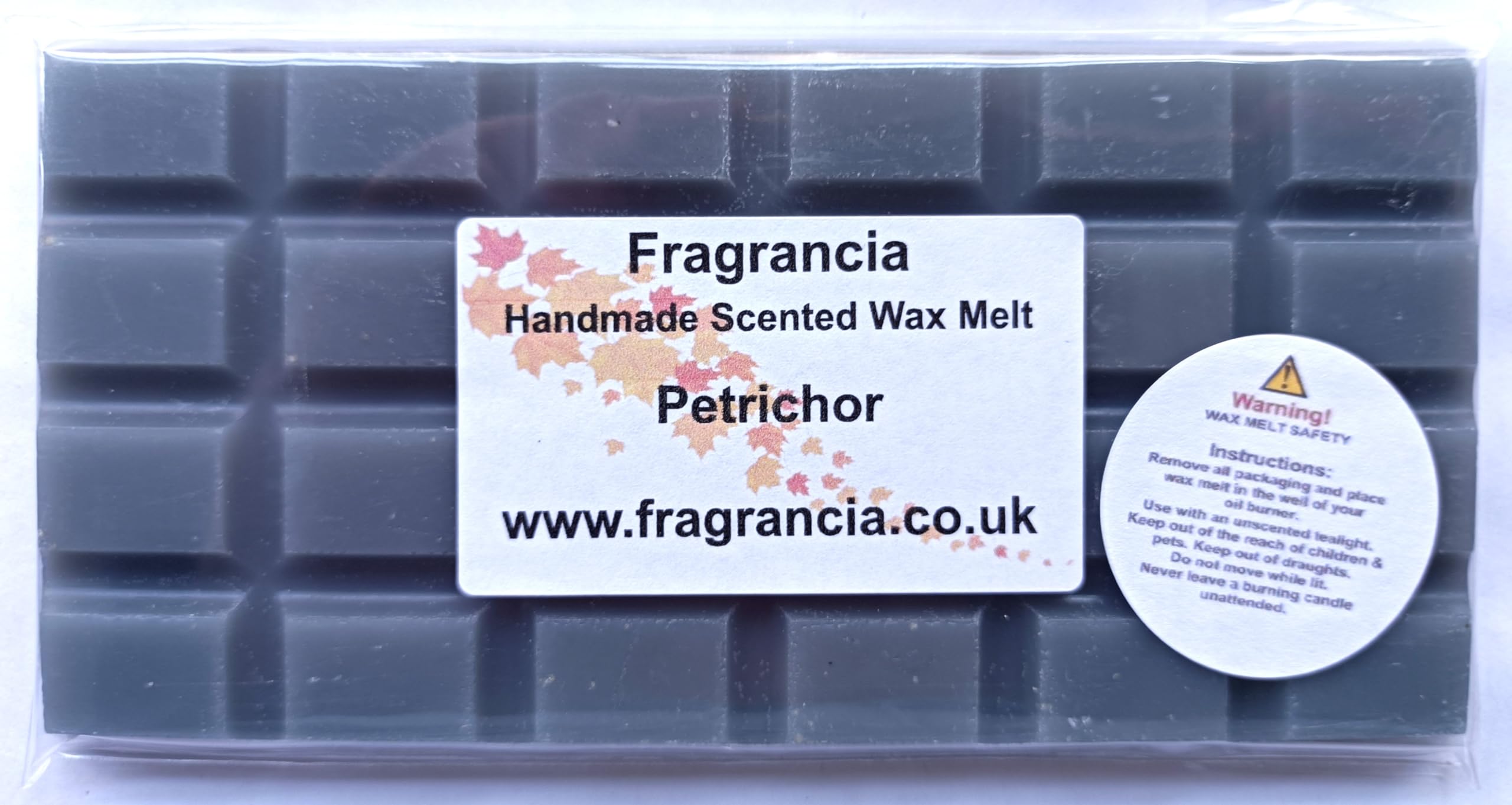 Fragrancia A Single Handmade Highly Scented Wax Melt Bar (PETRICHOR)
