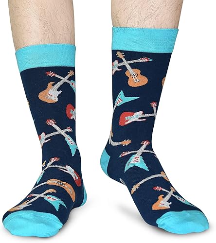 Miniatura 3 de GOLIN Novelty Birthday Christmas Gifts for Men Women - Funny Saying Crew Socks Silly Funky Dress Socks