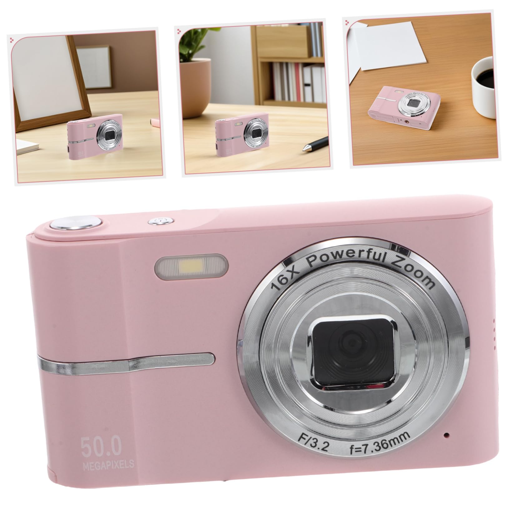 DOITOOL Mini Cámara Digital Compacta con Zoom Diseño Ligero y Bonito para Adolescentes y Adultos para Vlogs Viajes y Uso Diario